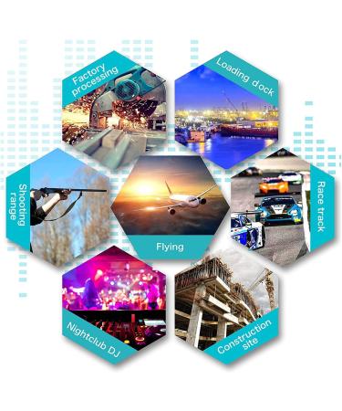 Buy Silicone Ear Plugs for Sleeping - 12 Pairs Reusable Noise Reduction Earplugs for Concerts Swimming Study & Snoring - Soft Waterproof Hearing Protection - Buy Online on GoSupps.com