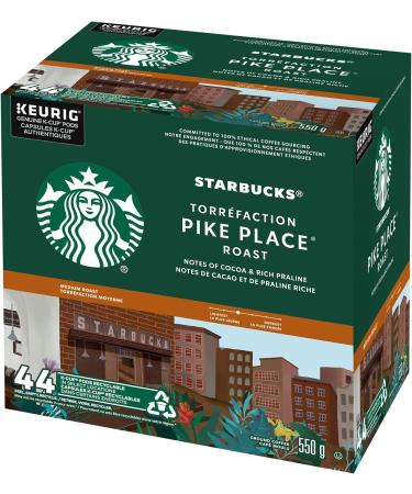 Starbucks Caramel K-Cups Single Serve Keurig Compatible Caramel Flavoured Coffee Pods for Keurig Brewers - 60 Capsules & Pike Place Medium Roast Coffee Single Serve Keurig K-Cup Pods 44 Capsules Caramel + Pike Place Caramel 10 Count (Pack of 6) - Buy Online on GoSupps.com