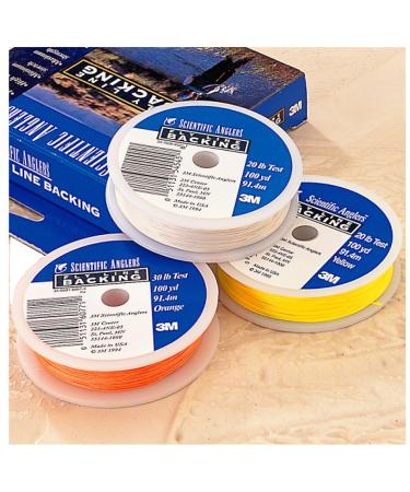 Scientific Anglers Backing Dacron Fly Line 20#/100 yd Orange
