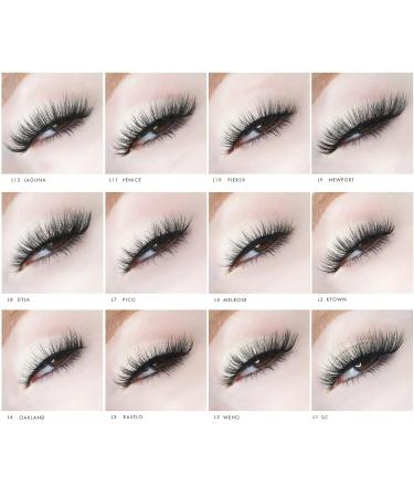 KARA BEAUTY Style L6 Hellalashes 8D Faux Mink Lashes in Melrose - Playful Wispy-Flared | Lightweight Synthetic Fiber | 1 Pair - Buy Online on GoSupps.com