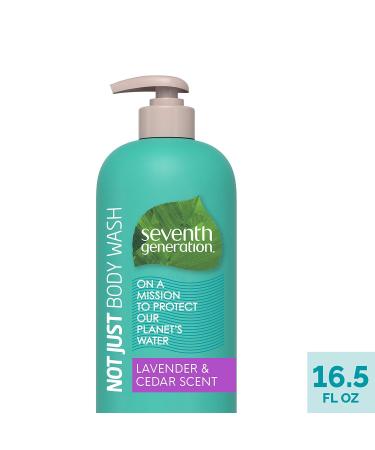 Seventh Generation Lavender & Cedarwood Body Wash - 16.5 OZ - Natural Ingredients Eco-Friendly International Shipping - Buy Online on GoSupps.com
