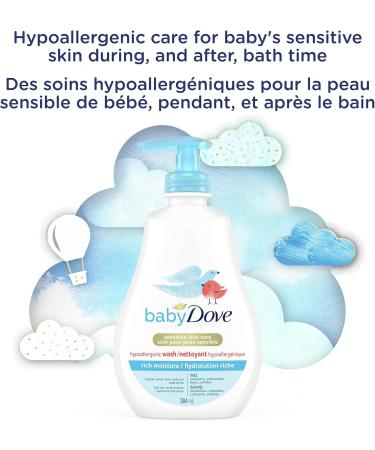 Baby Dove Tip to Toe Baby Wash for moisturized skin Rich Moisture hypoallergenic 384 ml 384 ml (Pack of 1) - Buy Online on GoSupps.com