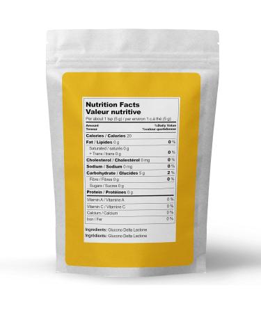 Tofu Coagulant (GDL) By Elo s Premium (1LB) Food Grade Gluten Free Keto Friendly Makes Firm Soft and Silken Tofu/Bean curds Packaged In Canada Pure Glucono Delta Lactone - Buy Online on GoSupps.com