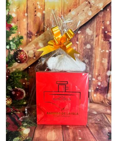 Merry Christmas Aromas de la Isla Gift Set for Women (Alicia+Mariposa+Camerata+Gato Negro+Blue Moon) + Teddy Bear Merry Christmas (peluche Feliz Navidad) - Buy Online on GoSupps.com