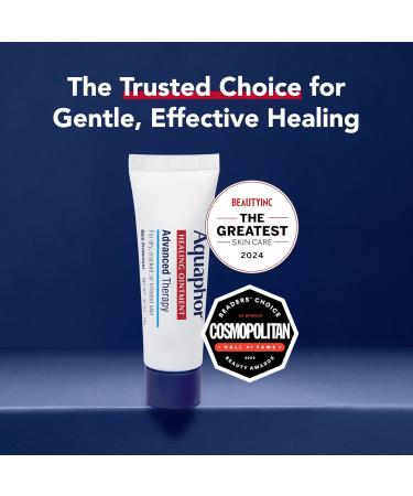 Aquaphor Healing Ointment Advanced Therapy Skin Protectant Dry Skin Body Moisturizer 0.35 Oz Tube Pack of 2 - Buy Online on GoSupps.com