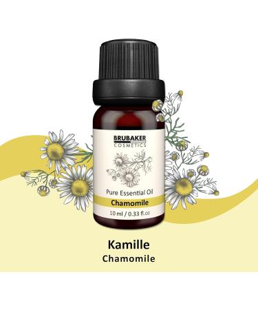 Brubaker Cosmetics Chamomile Oil Set - 3 x 10ml Vegan Essential Oils for Calm & Harmony - Aromatherapy Gift - Buy Online on GoSupps.com