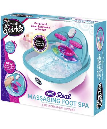 Shimmer n Sparkle 6-in-1 Kids Massaging Foot Spa - Fun and Relaxation for Young Feet - Buy Online on GoSupps.com