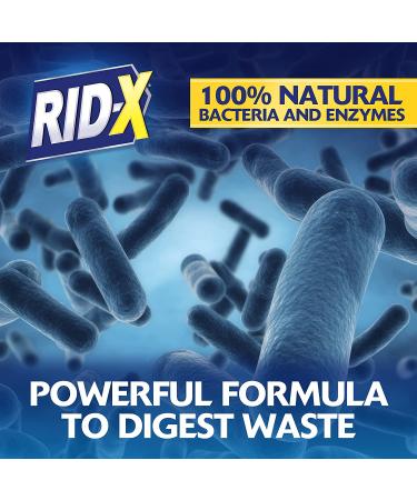 Rid-X Septic Tank Treatment Powder 19.6oz - Keep Your Septic System in Top Condition - Buy Online on GoSupps.com