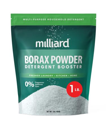 MILLIARD Borax Powder - Pure Multi-Purpose Cleaner (1 lb.)