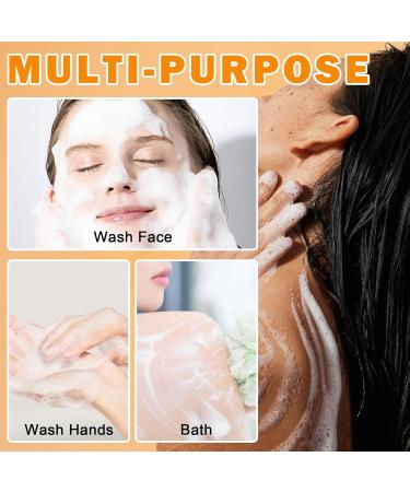 Organic Turmeric Soap Bar | Deep Cleansing & Moisturizing for All Skin Types | Handmade Face & Body Soap 3.88 oz - Buy Online on GoSupps.com