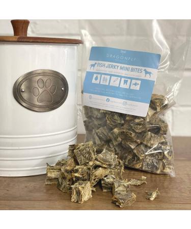 Dried Fish Dog Treats | 500g | Whitefish Skin Jerky Cubes for Small to Medium Breeds | Natural, Healthy, Grain-Free & Low Fat Chew - Buy Online on GoSupps.com