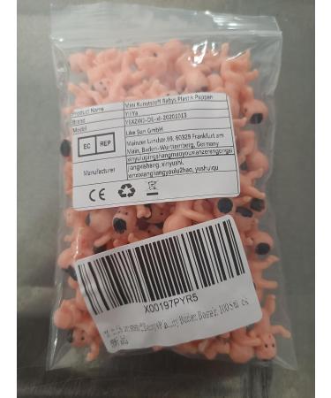 YiliYa Mini Plastic Babies - 100pcs Dolls for Baby Shower Favors Party Decorations & Bath Crafts - Buy Online on GoSupps.com