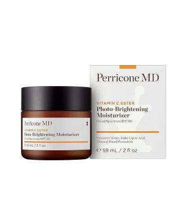 Perricone MD Vitamin C Ester Photo Brightening Moisturizer SPF 30 - 2oz | Anti-Aging Hydration & Sun Protection - Buy Online on GoSupps.com