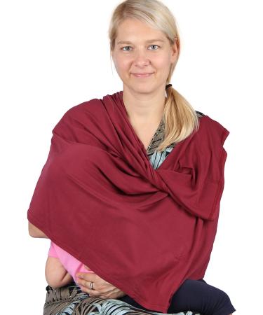 NeoTech Care Baby Nursing Cover Breastfeeding Scarf - Soft Fabric - Black - Buy Online on GoSupps.com
