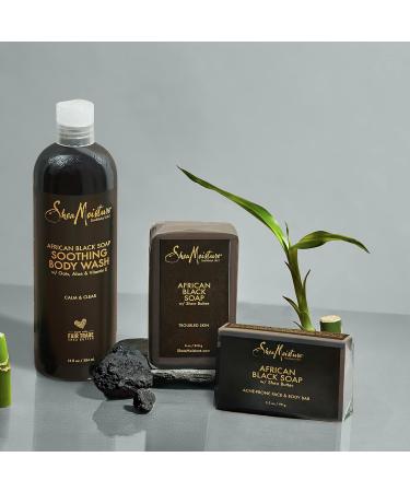 Buy SheaMoisture Soothing Body Wash for Acne Treatment | Paraben Free African Black Soap 13 Fl Oz - International Shipping Available - Buy Online on GoSupps.com