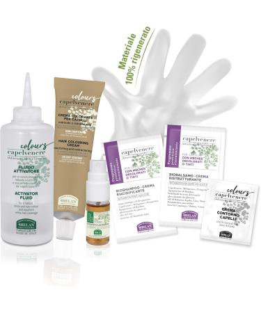 Helan Maidenhair Colours Natural Permanent Hair Dye Sweet Formula 7N Blonde Easy Odourless Hair Colour Kit Excellent Coverage White Hair Ammonia and Alcohol Free Hair Dye - Buy Online on GoSupps.com