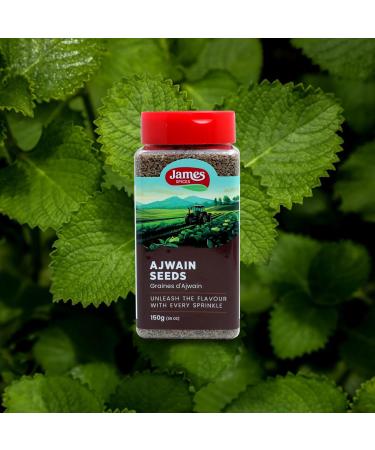 James Spices Inc. Ajwain Seeds - 150g - Buy Online on GoSupps.com