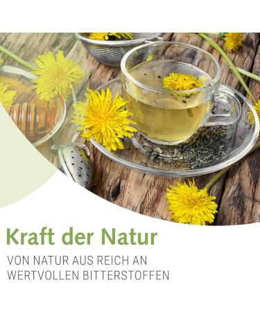  Weltecke Weltecke Organic Loose Dandelion Tea 250g - Dried Cut Root and Leaves | Made in Germany | Sweet and Bitter Note - Buy Online on GoSupps.com