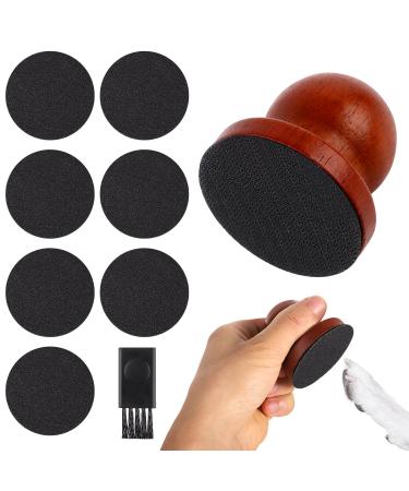 Lazy dog dogs nail file dogs nail trimmer made of wood with a 7 -hour replaceable sandpaper and cleaning brush stress -free Dog laypish cutters for pets dogs cats cats