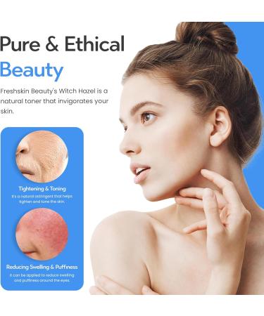 Freshskin Beauty LTD | Witch Hazel Distillate BPC/USP 500ml - Natural Distilled Skin Toner 500 ml (Pack of 1) - Buy Online on GoSupps.com