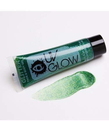 UV Glow Face & Body Glitter Gel Set - 6 Tubes for Festivals & Christmas Parties - 0.34oz Each | International Shipping Available - Buy Online on GoSupps.com
