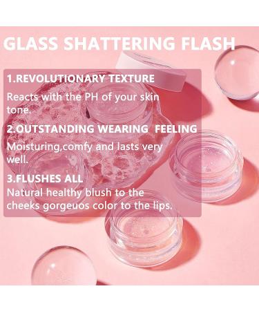 Glitter Color Changing Blush: Multi-Use Cream for Cheek, Lip & Eye - Waterproof Gel Makeup, PH Finish Blush - Buy Online on GoSupps.com