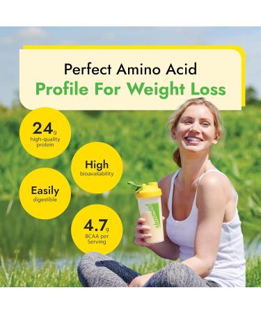 Almased Vanilla Meal Replacement Shake - Low-Glycemic High Plant Base Protein Powder- Nutritional Weight Health Support Supplement - Vanilla Flavor - 17.6 oz (1.1 Pound (2 Pack)) - Buy Online on GoSupps.com