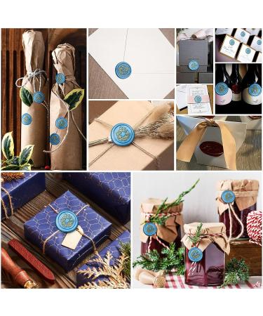 LANDVIDI Silicone Wax Seal Mat - Wax Seal Kit with 30-Cavity Mold and 300 Adhesive Dots for DIY Craft Projects - Buy Online on GoSupps.com