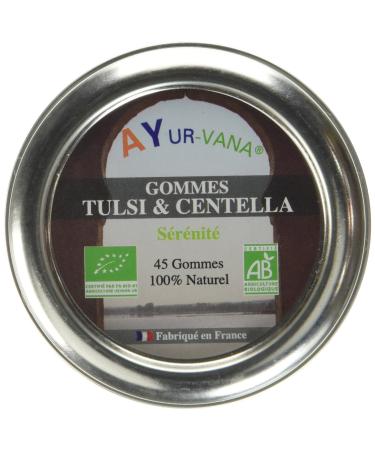 AYur-vana Organic Tulsi & Centella Gums 45g