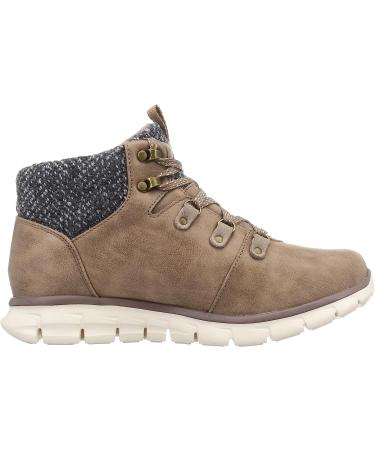 Skechers Women's Synergy Cold Daze Boot 9.5 Taupe - Comfort & Style - Buy Online on GoSupps.com