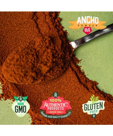 OL RICO Chile Powder 3 Pack Bundle - Guajillo, Ancho, and Pasilla Chili Powder Trio in Reusable Shakers (12 oz Total) - Authentic Mexican Spice Collection - Buy Online on GoSupps.com