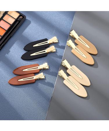 YIERSO 8 Pcs No Bend Hair Clips - Styling Duck Bill Clips for Salon Hairstyle - Alligator Hair Barrettes for Women and Girls - Buy Online on GoSupps.com