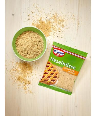 Buy Dr.Oetker Ground Hazelnuts (5 x 100g) Roasted Nuts for Baking Cakes Tarts & Desserts | Vegan Friendly - Buy Online on GoSupps.com