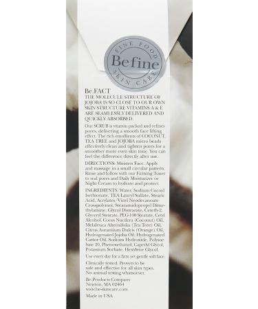 Befine Pore Refining Scrub - Coconut Jojoba & Citrus | 4 oz | International Shipping - Buy Online on GoSupps.com