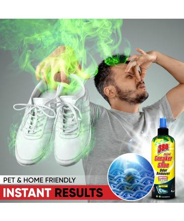 386 Professional Strength Shoe Odor Eliminator - 16oz Unscented Deodorizer for Shoes, Boots, Sports Gear, Gloves - Eliminates Odors at the Source - Buy Online on GoSupps.com