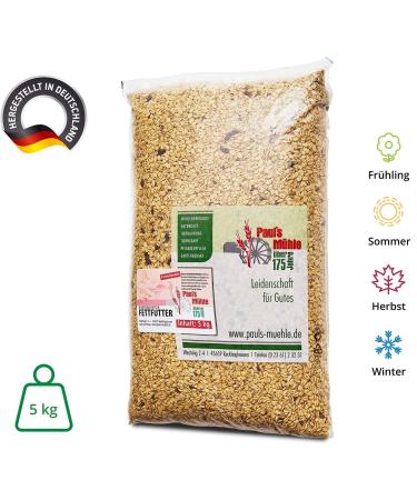 Paul's Mhle Wild Bird Fat Food - Premium Quality 5 kg Bag | International Shipping Available - Buy Online on GoSupps.com
