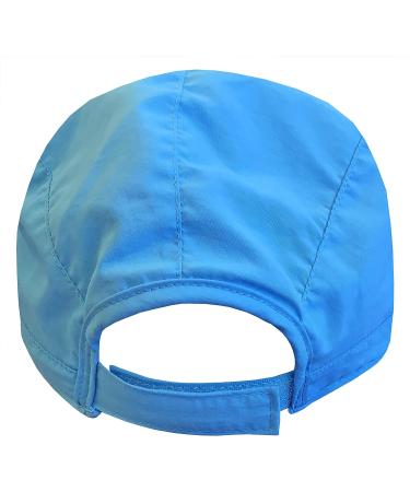 N'Ice Caps Kids SPF 50+ UV Protection Adjustable Sun Cap - 2 Pack Blue & Tan 8-12 Years - Buy Online on GoSupps.com