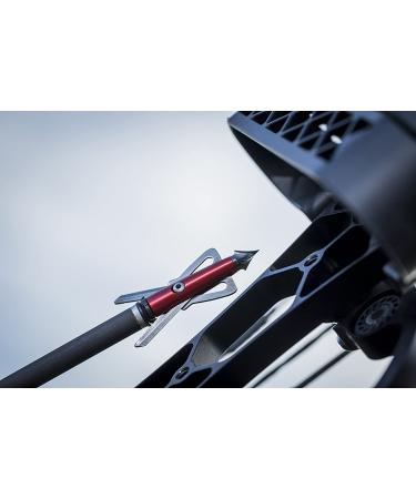 RAGE Chisel Tip 2 Blade Broadhead 100 Grain with Shock Collar Technology - Red (3 Pack) | Model 65100 - Buy Online on GoSupps.com