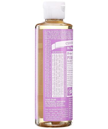 Buy Dr. Bronner's Lavender Pure-Castile Soap 8 oz | Natural & Organic - International Shipping Available - Buy Online on GoSupps.com