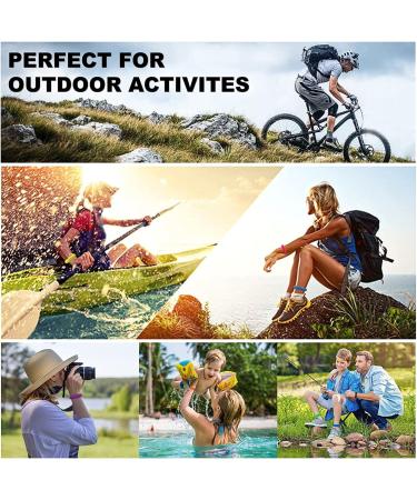 48 Pack Mosquito Repellent Bracelets for Kids & Adults | Individually Wrapped Bands with 24 Repellent Stickers - Indoor & Outdoor Protection - Buy Online on GoSupps.com