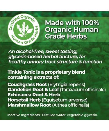Animal Essentials Tinkle Tonic Herbal Formula for Healthy Urinary Tract in Dogs & Cats - Made in USA (2 fl oz) - Buy Online on GoSupps.com