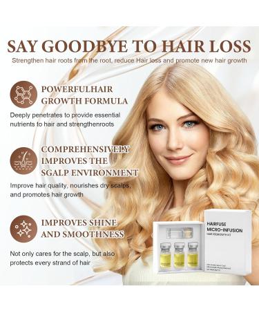 Micro Infusion Cheveux Colagea Micro Infuse Cheveux Homme Repousse Cheveu-x Favorise Pousse Chev-eux Rend Cheveu-x Plus pais Fortifie Racines(5ml*3) - Buy Online on GoSupps.com