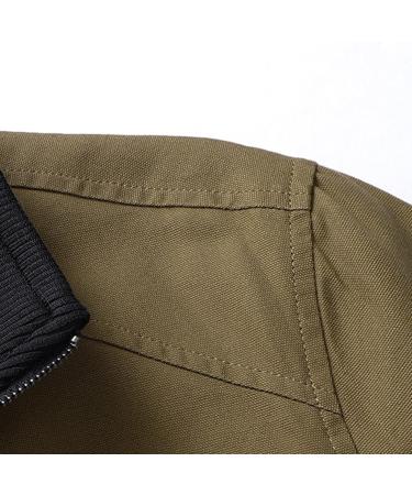 Hanxiulin Men's Fleece Jacket - Plush & Warm Outdoor Sweater Quilted Hooded Coat for Winter - Buy Online on GoSupps.com