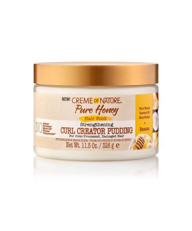 Curl Pudding by Creme of Nature  Pure Honey and Banana Collection  For Over Processed Damages Hair  4.7 Fl Oz - Buy Online on GoSupps.com