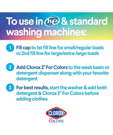 Clorox 2 Colors Liquid - 33 Ounces Unscented Stain Remover for White & Color Fabrics | International Shipping Available - Buy Online on GoSupps.com