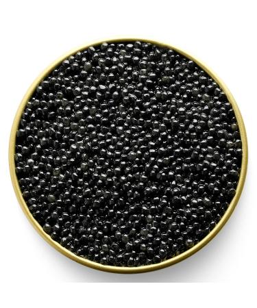 MARKY'S Hackleback Black American Caviar - 1 oz / 28 g - Premium Malossol Black Roe - Overnight Delivery - Buy Online on GoSupps.com