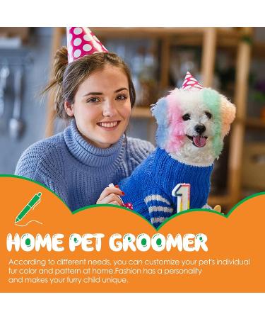 Alvarix Dog Hair Dye - 24PCS Washable & Safe Pet Hair Color for Vibrant Results - Buy Online on GoSupps.com