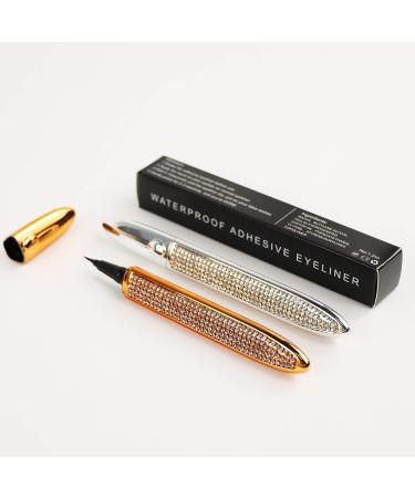 ICORIC Waterproof Liquid Eyeliner Pen & Eyelash Glue Duo Pack - Long-Lasting & Quick Drying - Non Magnetic Formula - Black - Buy Online on GoSupps.com