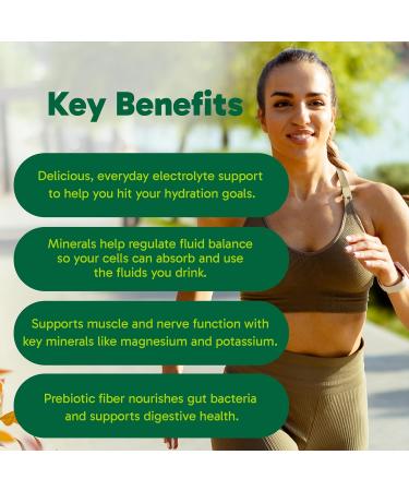 Organika Electrolytes Powder- Orange Creamsicle Sachets- On-The-Go Sugar-Free Hydration and Electrolyte Replenishment with Prebiotics and Vitamin C- 20 Servings - Buy Online on GoSupps.com