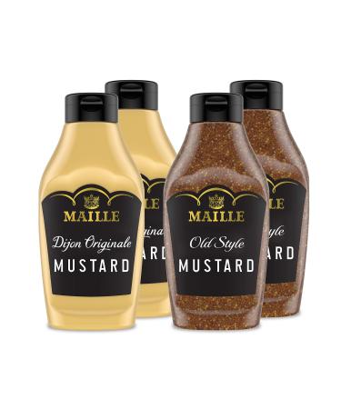 Maille Mustard Squeeze Variety Pack 4 Count - Buy Online on GoSupps.com